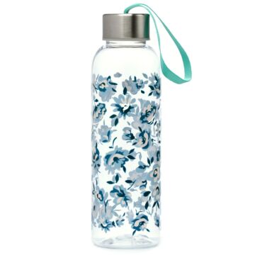 Reusable Peony Pick Of The Bunch 500ml Water Bottle With Metallic Lid