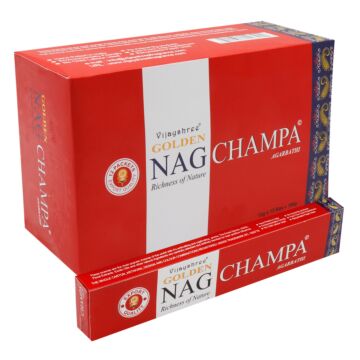 15g Golden Nag Champa Incense