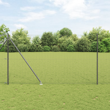 Vidaxl Fence Posts With Spike 26 Pcs Ø32 Mm 180 Cm Galvanised Steel