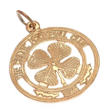 Celtic Fc 9ct Gold Pendant Large