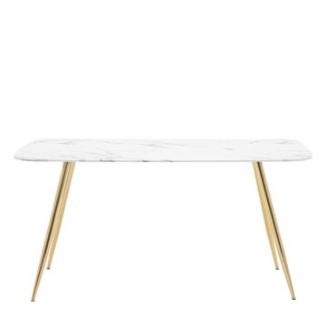 Evans Dining Table White Effect 1600x900x750mm