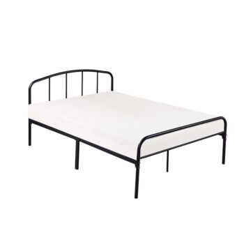 Milton 4.0ft Small Double Bed Black