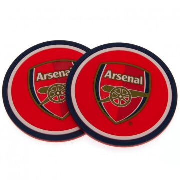 Arsenal Fc 2pk Coaster Set