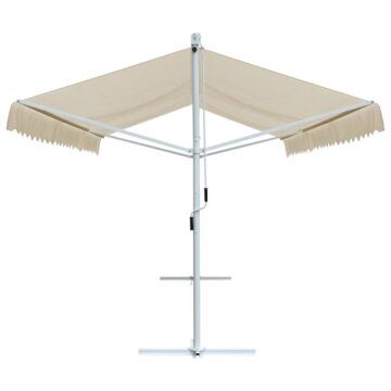 Vidaxl Free Standing Awning 500x300 Cm Cream