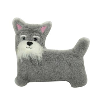 Microwavable Plush Wheat And Lavender Heat Pack - Schnauzer Dog