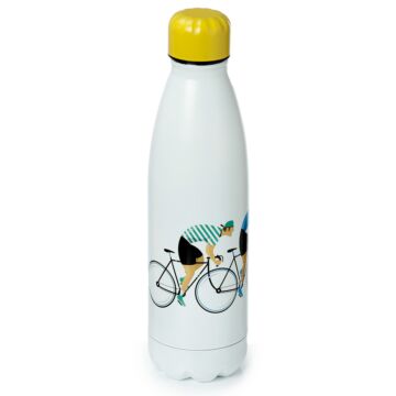 Reusable Stainless Steel Insulated Drinks Bottle 500ml - Cycle Works Bicycle