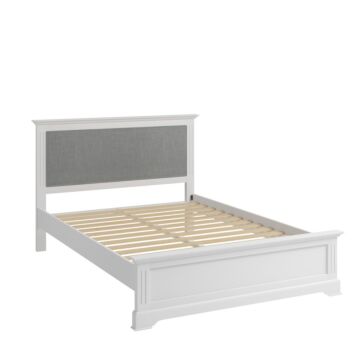 King Size Bed Frame Classic White