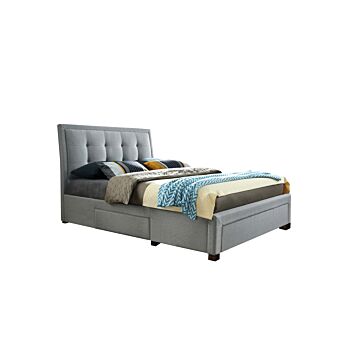 Shelby Double Bed Grey