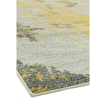 Nova 160x230cm Painterly Ochre Rug Nv18