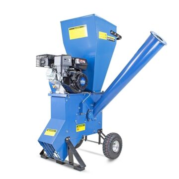 Hyundai 208cc 76mm Petrol 4-stroke Garden Wood Chipper Shredder Mulcher | Hych700