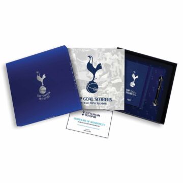 Tottenham Hotspur Fc Calendar & Diary Musical Gift Box 2025