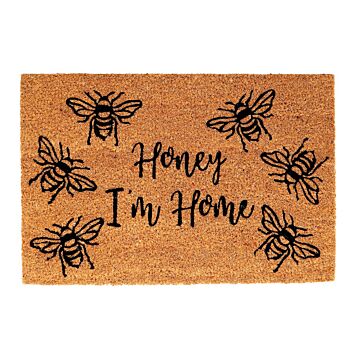 Coir Doormat With "honey I'm Home"