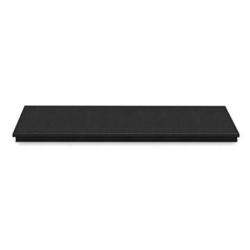 Black Granite Stone Hearth, 48 Inch