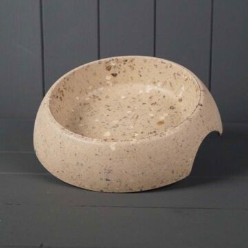 Earthy Pet Bowl Made With Coffee (23cm)