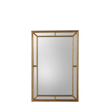 Sinatra Rectangle Mirror Gold 1210x800mm