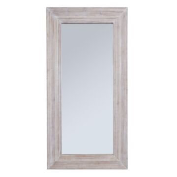 Harewood White Washed Large Mirror