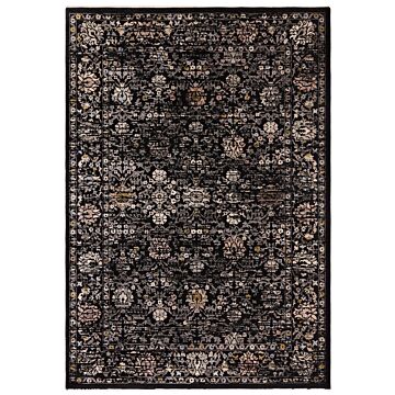 Sovereign 160x240cm Black Vintage Floral