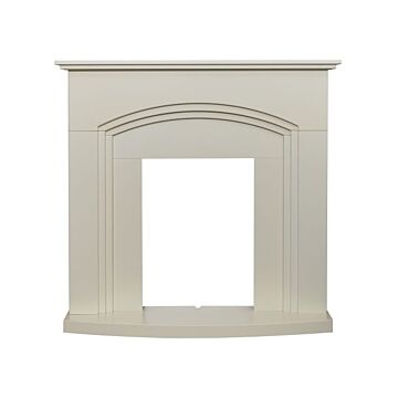 Adam Truro Fireplace In Cream, 41 Inch