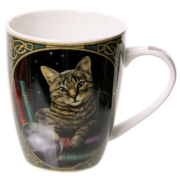 Cat Fortune Teller Lisa Parker Designed Porcelain Mug