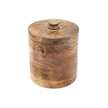 Mango Wood Storage Container With Lid