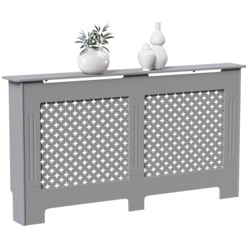 Oxford Radiator Cover Grey, Large