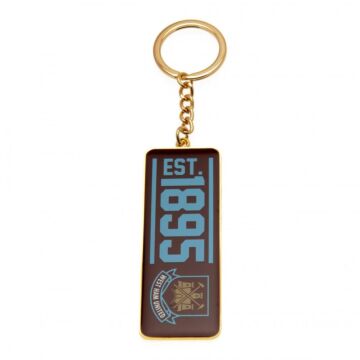 West Ham United Fc Established Keyring