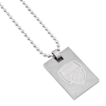 Arsenal Fc Dog Tag & Chain