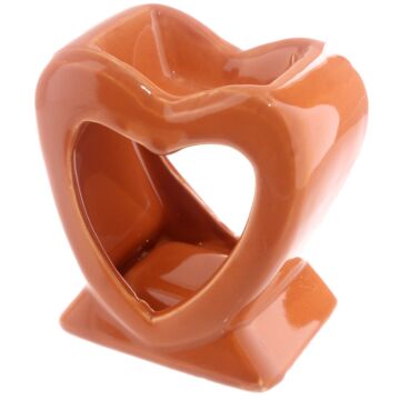 Cute Heart Shaped Ceramic Oil Burner