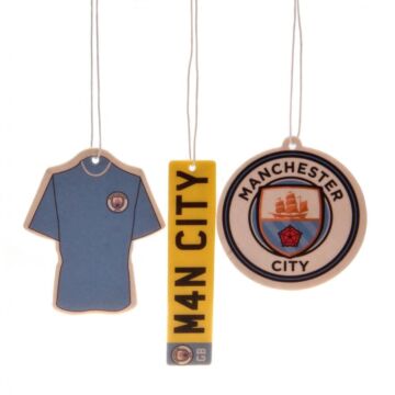 Manchester City Fc 3pk Air Freshener