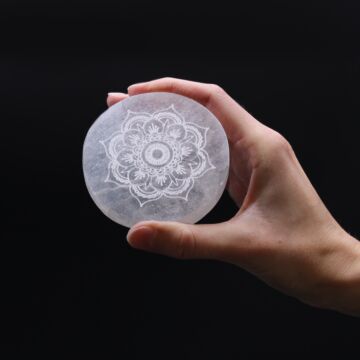 Small Charging Plate 8cm - Mandala Design