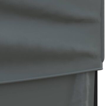 Vidaxl Folding Party Tent With Sidewalls Anthracite 3x6 M