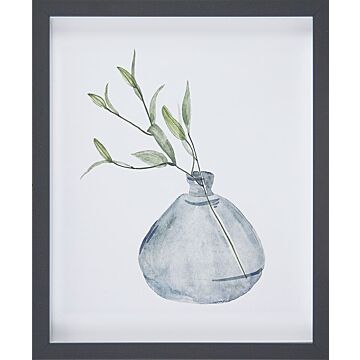 Misty Grey Vase Ii By Melissa Wang