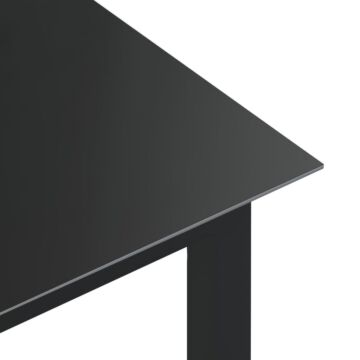 Vidaxl 5 Piece Garden Dining Set Aluminium Anthracite
