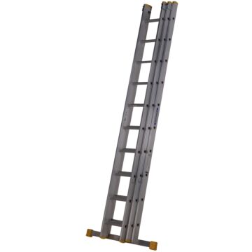 D Rung Extension Ladder 2.97m Triple - 7232918
