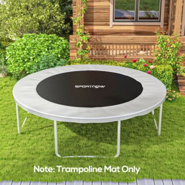 Sportnow Replacement Trampoline Mat With Spring Pull Tool And 42 V-hooks, Fits 8ft Trampoline Using 14cm Springs