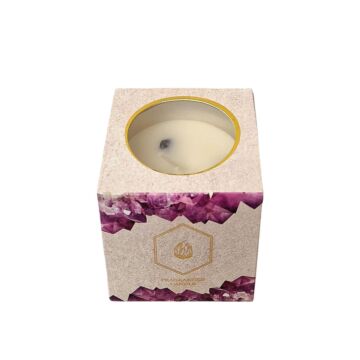 7x7.5cm Candlepot Amethyst Candle