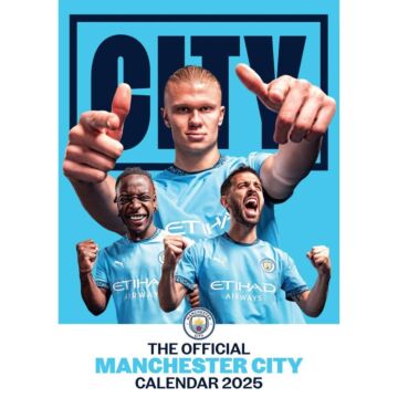 Manchester City Fc A3 Calendar 2025