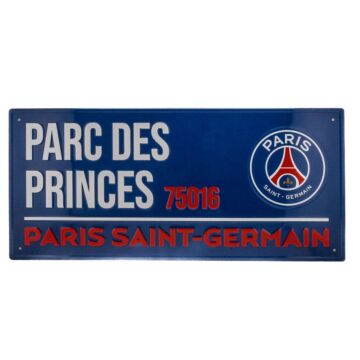 Paris Saint Germain Fc Colour Street Sign