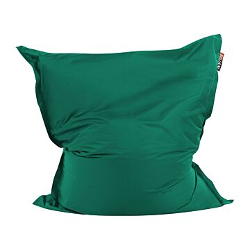 Cover For Large Bean Bag Green Nylon 180 X 230 Cm Lounger With Zip Velcro Giant Beanbag Beliani