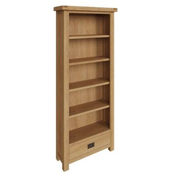 Wooden Bookcase Medium Oak Finish
