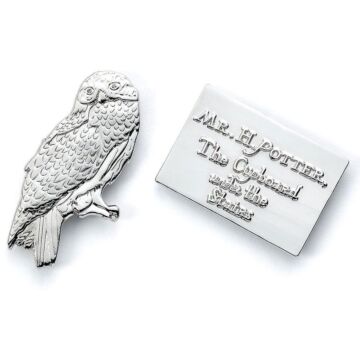 Harry Potter Badge Hedwig Owl & Letter