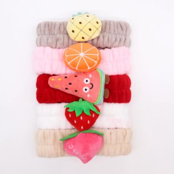 Cute Fruity Makeup Headbands - Assorted