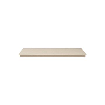 Beige Marble Hearth, 48 Inch