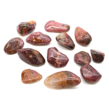 L Tumble Stones - Rhodonite