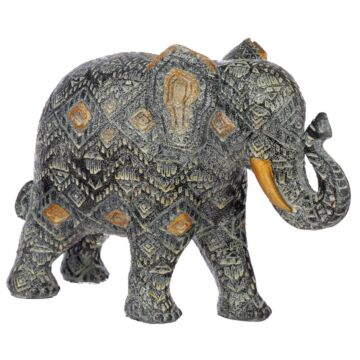 Decorative Thai Geometric Medium Elephant