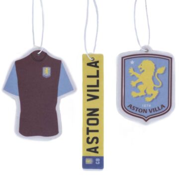 Aston Villa Fc 3pk Air Freshener