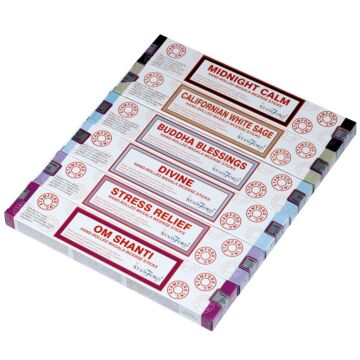 Stamford Masala Incense Sticks 12 Pack Set - Stress Relief