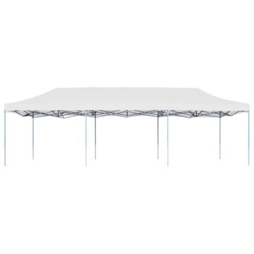 Vidaxl Folding Pop-up Party Tent 3x9 M White