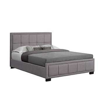 Hannover Small Double Bed Grey