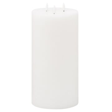 Luxe Collection Natural Glow 6"x12" Led White Candle